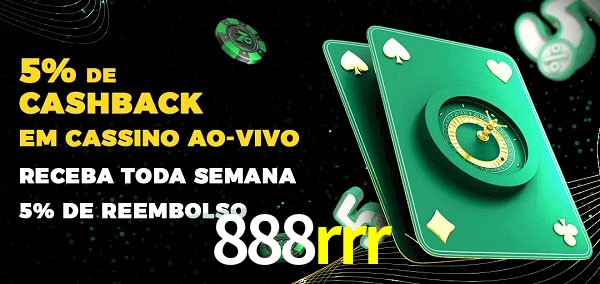 Promoções do cassino ao Vivo 888rrr